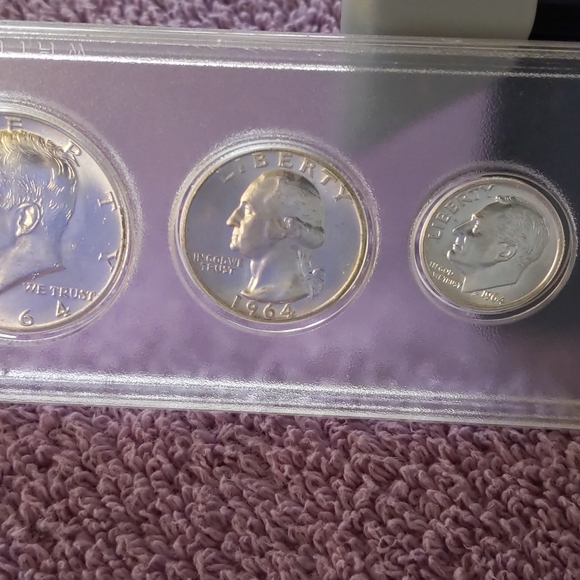 1964 High Grade  Proof Set, with Double Die - Picture 2 of 6